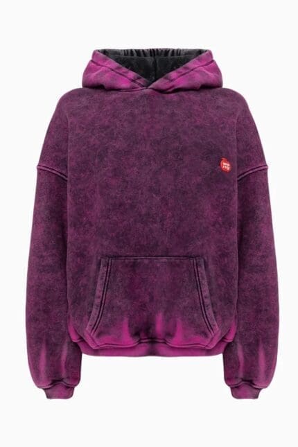 Alexander Wang Logo Printed Slouchy Hoodie