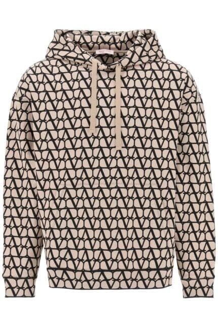 Valentino Drawstring Long-Sleeved Hoodie