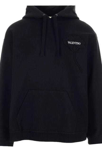 Valentino Garden Floral Embroidered Hoodie