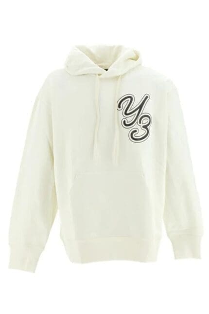 Y-3 Logo Patch Drawstring Hoodie