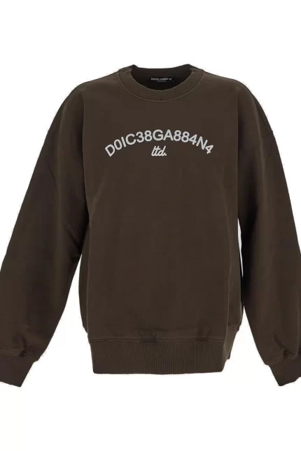 Dolce & Gabbana Logo Printed Crewneck Sweatshirt