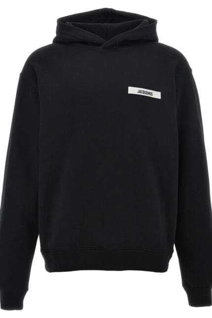 Jacquemus Typo Drawstring Hoodie