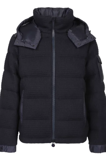 Moncler Logo Patch Hooded Jacket
