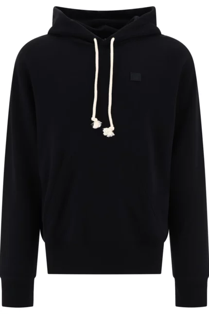 Acne Studios Logo Patch Drawstring Hoodie