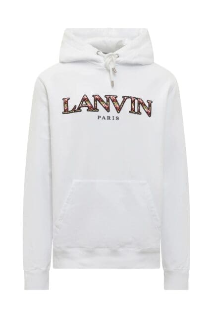 Lanvin Curb Lace Hoodie