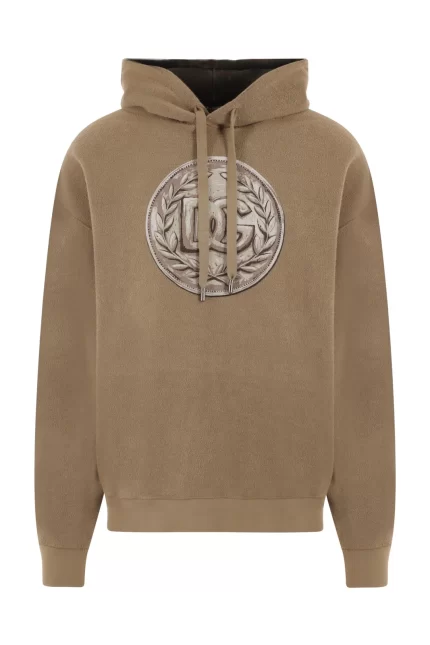 Dolce & Gabbana Logo Printed Drawstring Hoodie