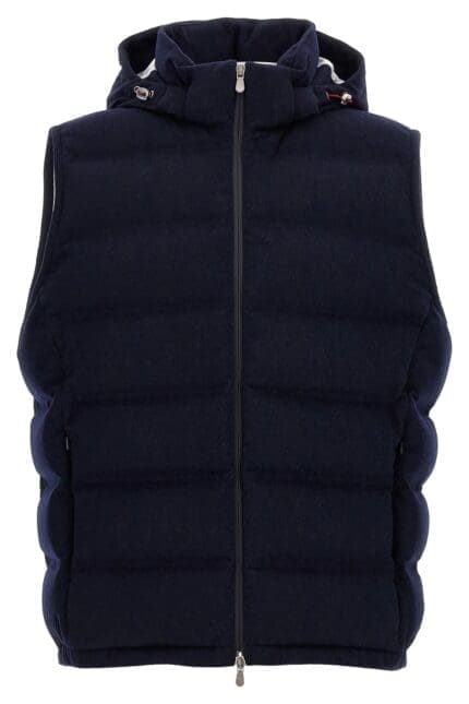 Brunello Cucinelli Hooded Padded Vest