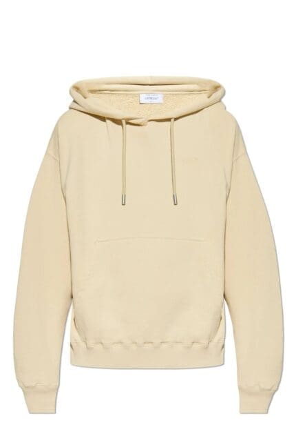 Off-White Arrow Motif Drawstring Hoodie
