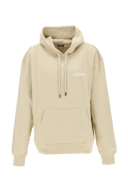 Jacquemus Logo Printed Drawstring Hoodie
