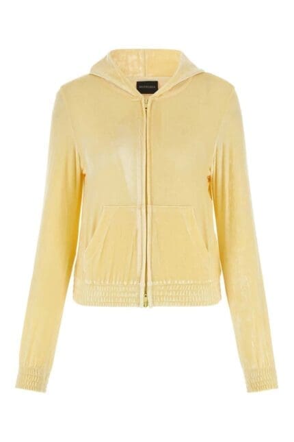 Balenciaga BB Paris Strass Zip-Up Hoodie