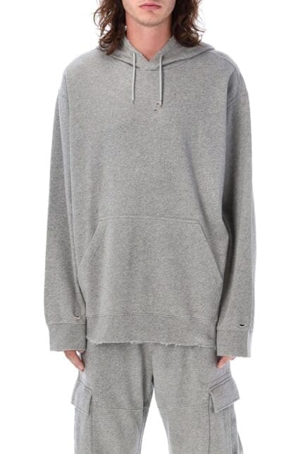 Givenchy Distressed Drawstring Hoodie