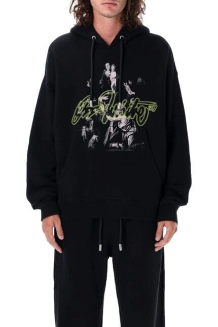 Off-White Script Mary Drawstring Hoodie