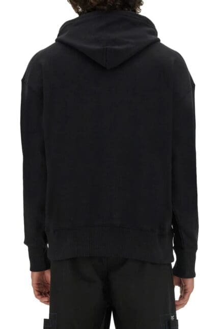 MSGM Logo Printed Drawstring Hoodie