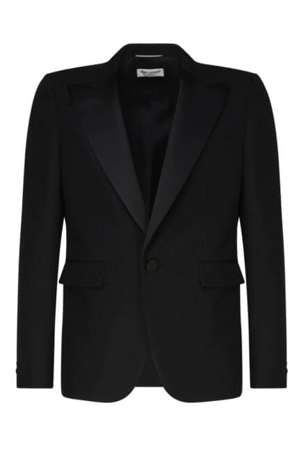 Saint Laurent Single-Breasted Tuxedo Jacket