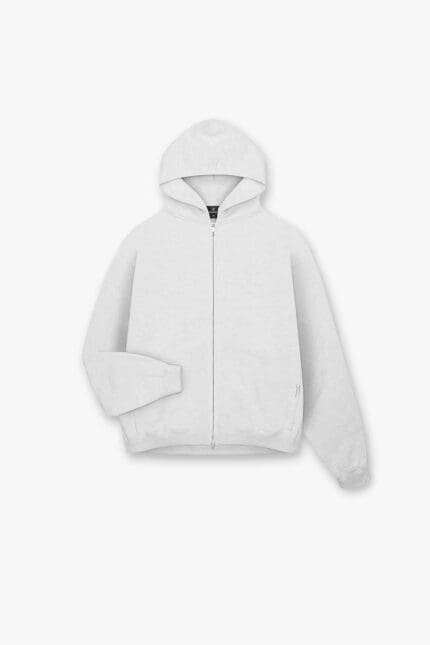 Initial Oversized Zip Hoodie