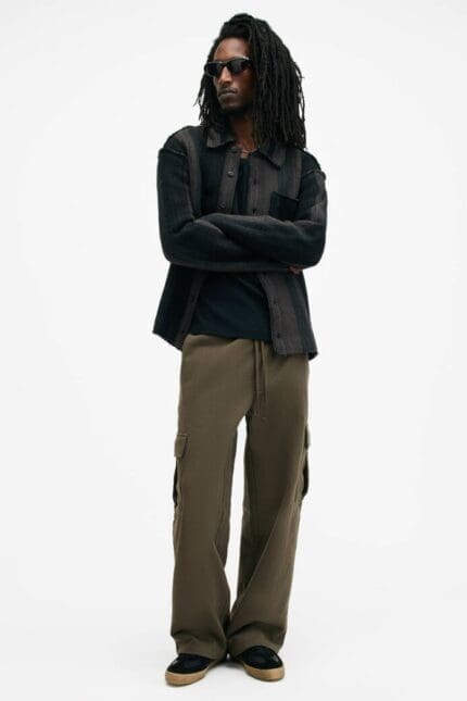 Patton Wide Leg Cargo Sweatpants