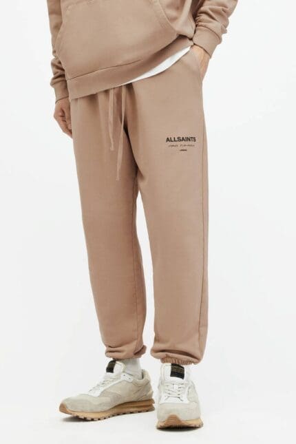 Underground Straight Cuffed Logo Sweatpants