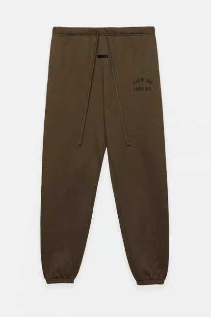Fear of God Essentials Olive Fleece Sweatpants
