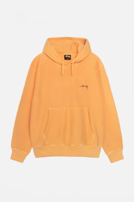 SMOOTH STOCK HOODIE PIGMENT DYED