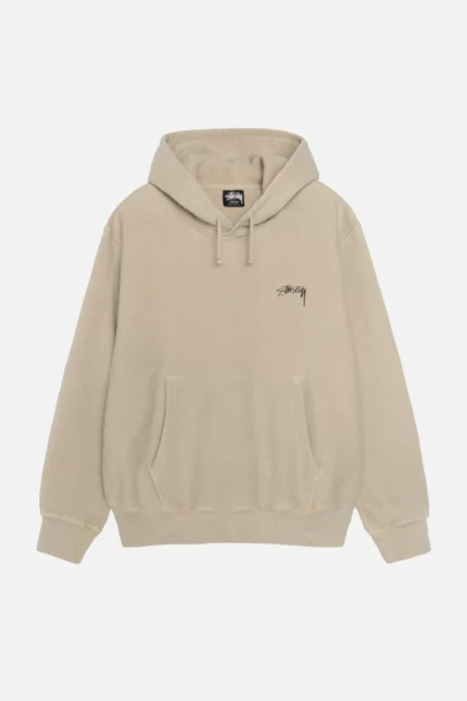 SMOOTH STOCK HOODIE PIGMENT DYED