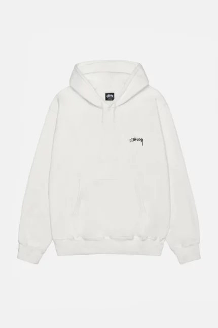 SMOOTH STOCK HOODIE PIGMENT DYED