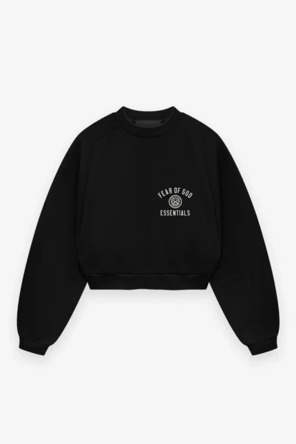 Women's Fleece Cropped Crewneck