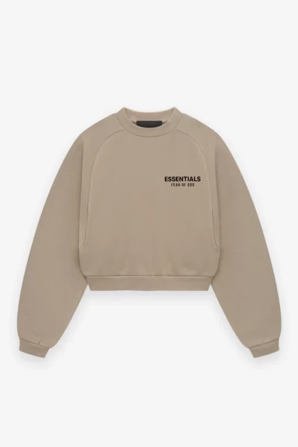 Women's Fleece Cropped Crewneck