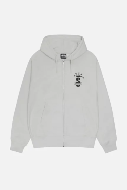 CROWN BAND ZIP HOODIE