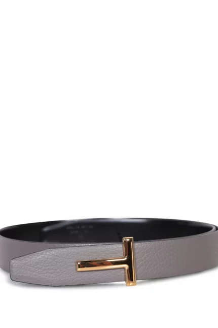 Tom Ford T Plaque Reversible Belt
