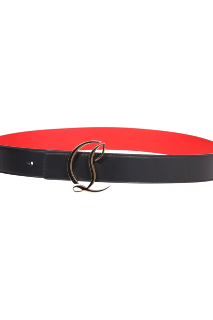 Christian Louboutin CL Logo Buckle Reversible Belt