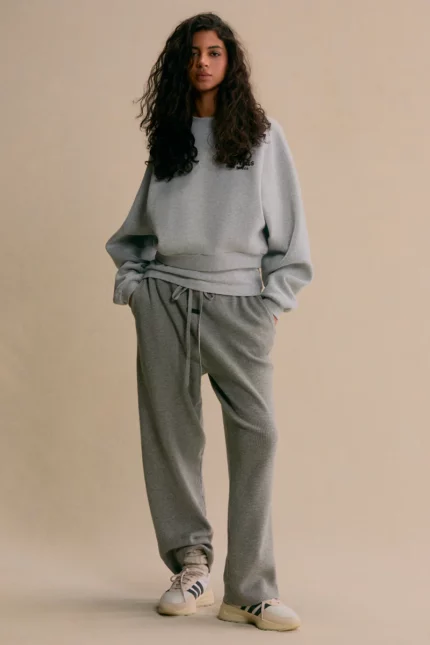 Women's Fleece Cropped Crewneck
