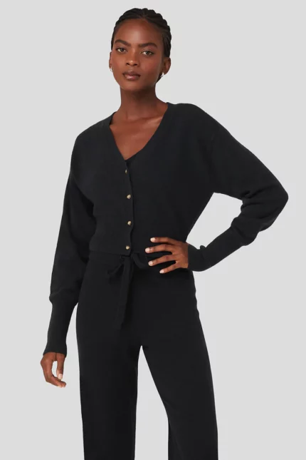 Cashmere Jet Set Cardigan