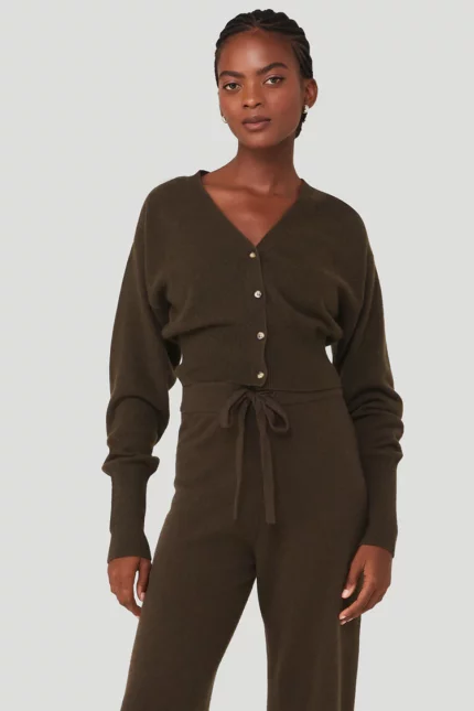Cashmere Jet Set Cardigan