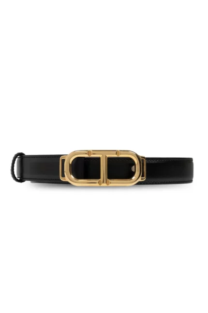 Tom Ford T Logo Buckle Belt