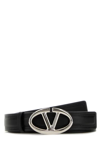 Valentino Logo Plaque Belt