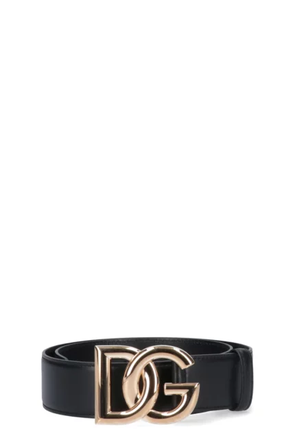 Dolce & Gabbana Logo Buckle Belt