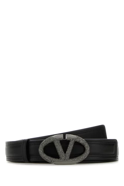 Valentino Garavani Logo Plaque Belt