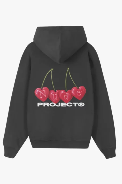CHERRY HOODIE ASH