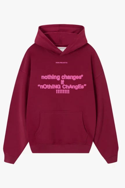 fActs?* HOODIE BURGUNDY