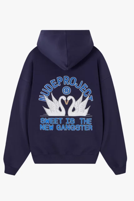 SWANS HOODIE NAVY