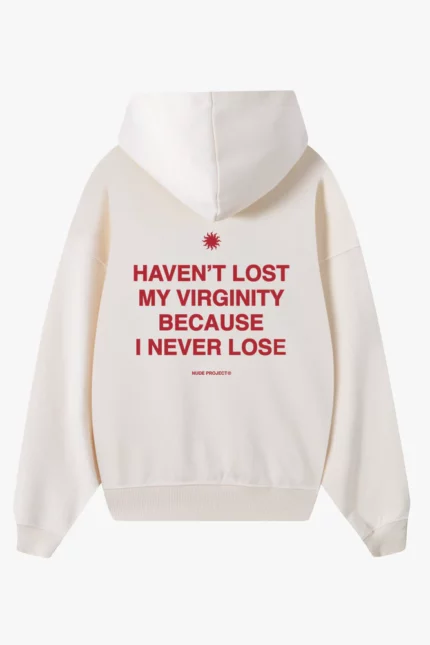 VIRGINITY HOODIE MARSHMALLOW RED