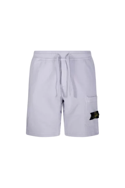 Stone Island Compass Patch Drawstring Shorts