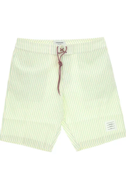 Thom Browne Striped Drawstring Swimming Shorts