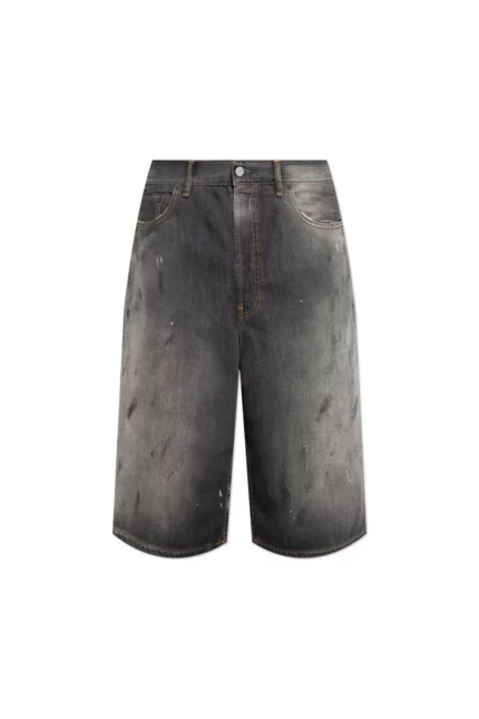 Acne Studios Distressed Denim Shorts