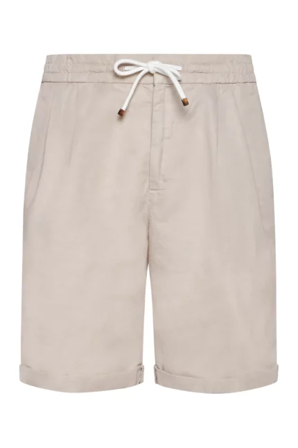 Brunello Cucinelli Elasticated Waistband Drawstring Shorts