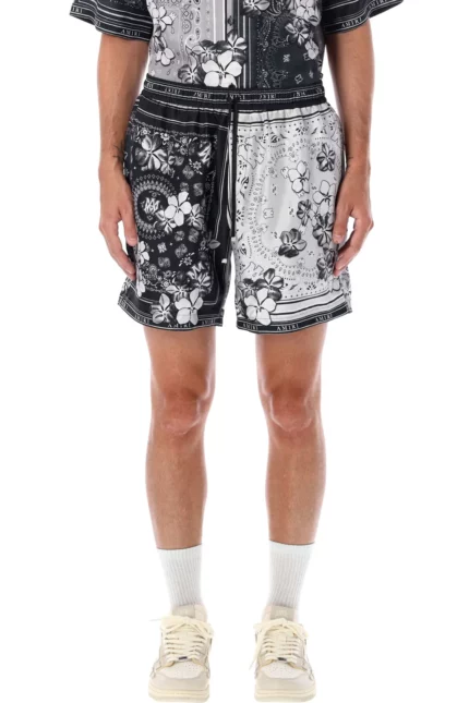 Amiri Bandana Floral Shorts