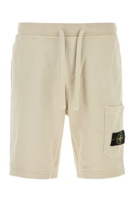 Stone Island Logo-Patch Bermuda Shorts