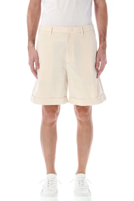 Valentino Turn-Up Hem Bermuda Shorts