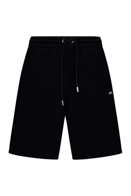 Off-White Logo Embroidered Drawstring Shorts