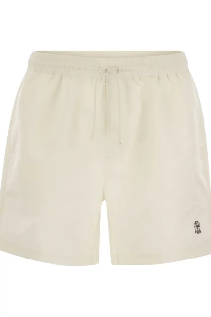 Brunello Cucinelli Drawstring Swim Shorts